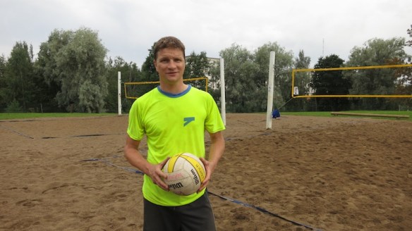 Esa Kaarakaine keskareiden voittaja Esa Kaarakainen voitti beach volley turnauksen 22.8.2012