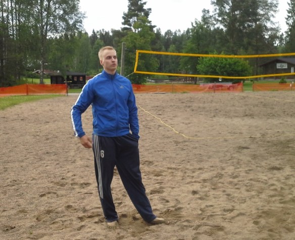 Miika Ojanen keskareissa.