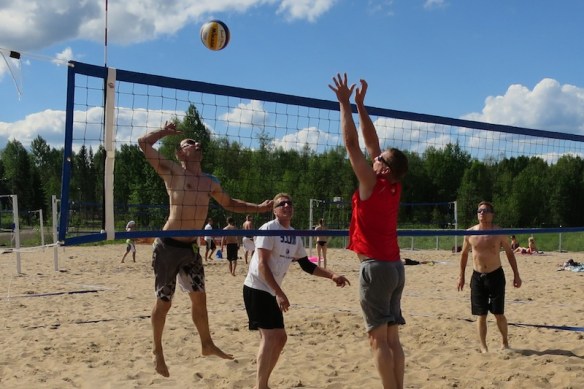 Pelitilanne veteraanien SM Kouvola 2014 kopio