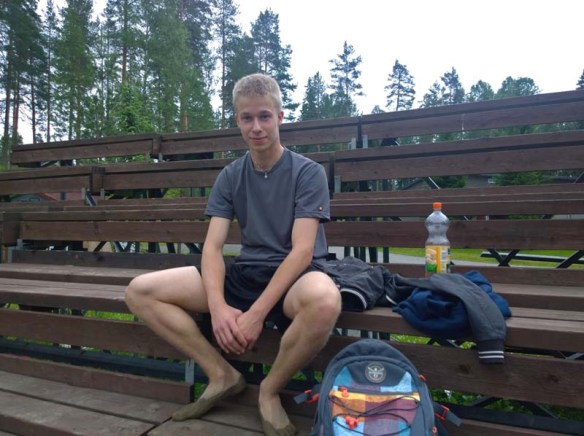 Beach volley-pelaaja Janne Nyyssönen